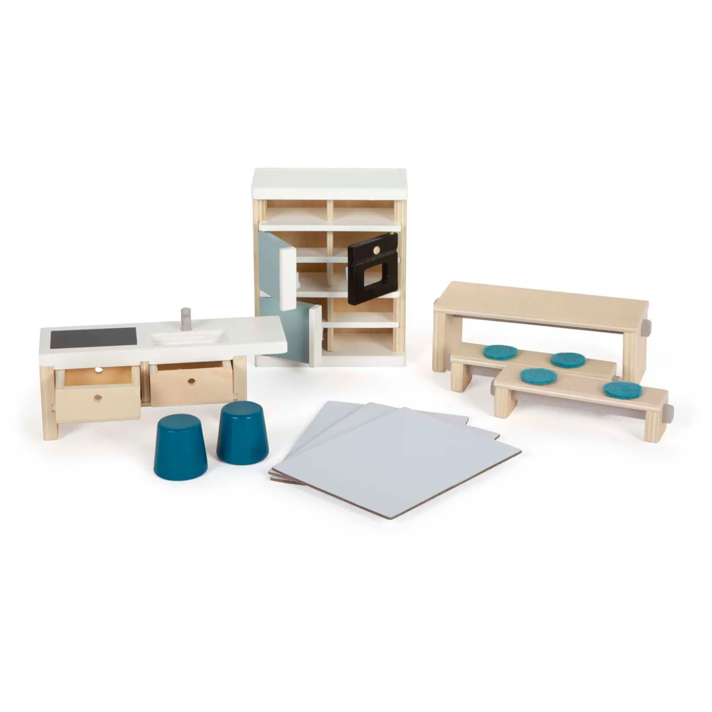 Small Foot - Houten Poppenhuis Meubeltjes Keuken