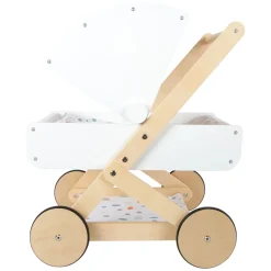 Small Foot - Houten Poppenwagen Little Button