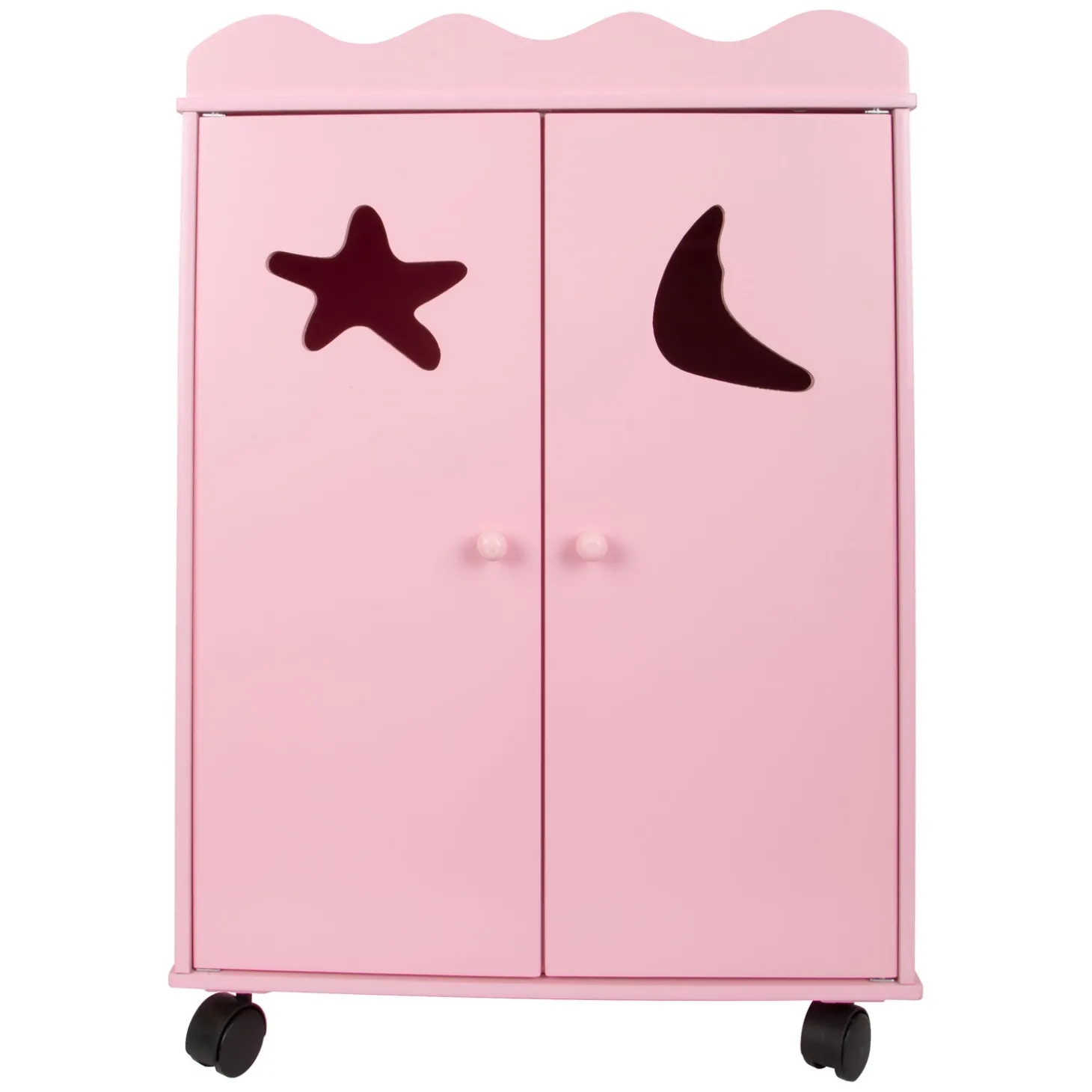 Small Foot - Houten Poppen Kledingkast Roze