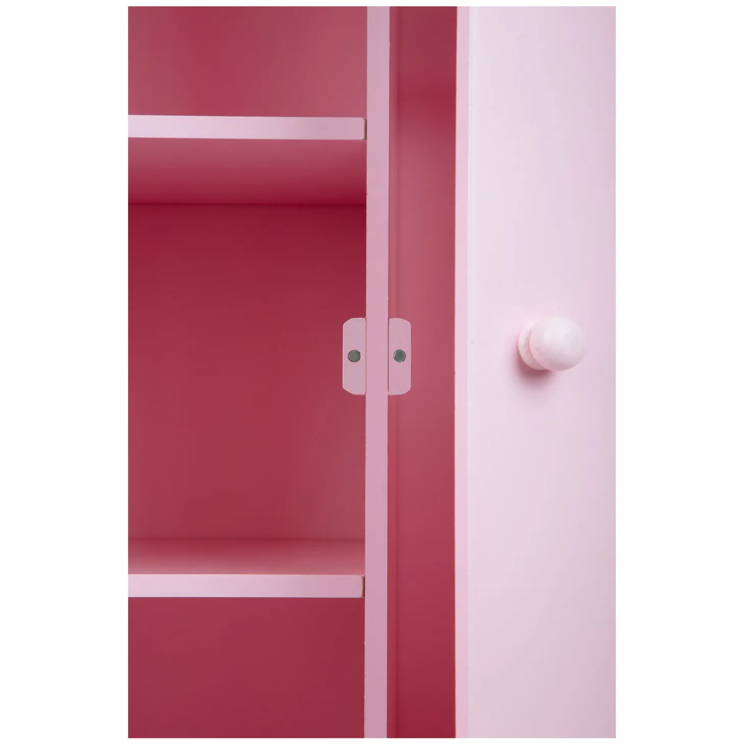 Small Foot - Houten Poppen Kledingkast Roze