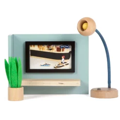 Small Foot - Houten Poppenhuis Meubeltjes Woonkamer