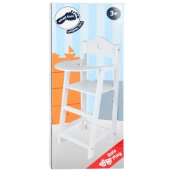 Small Foot - Houten Poppenstoel Wit