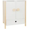 Small Foot - Houten Poppen Kledingkast Little Button met Hangers , 3dlg.