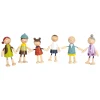 Small Foot - Houten Poppenhuis Familie Buigbaar, 6st.