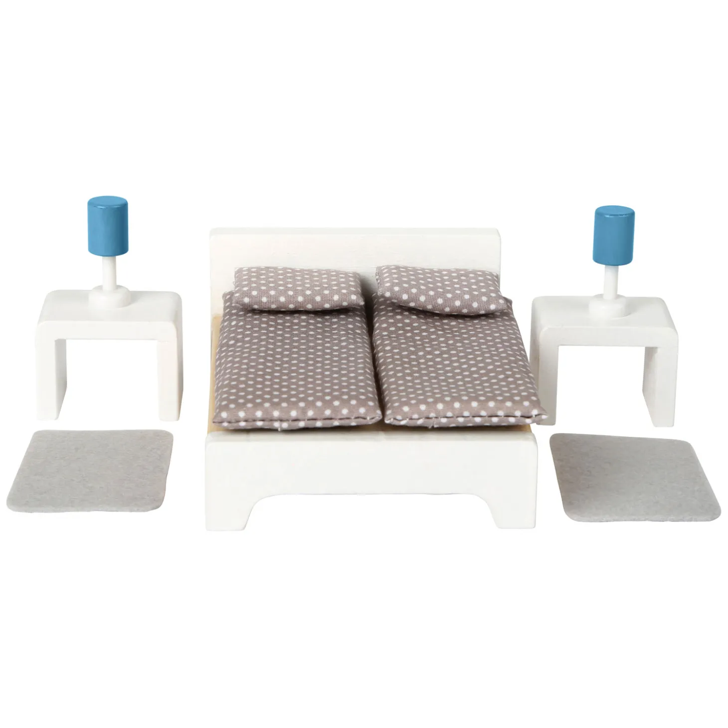 Small Foot - Houten Poppenhuis Meubeltjes Complete Set, 28dlg.
