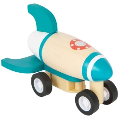 Small Foot - Houten Pull-back Vliegtuigen, Set van 3