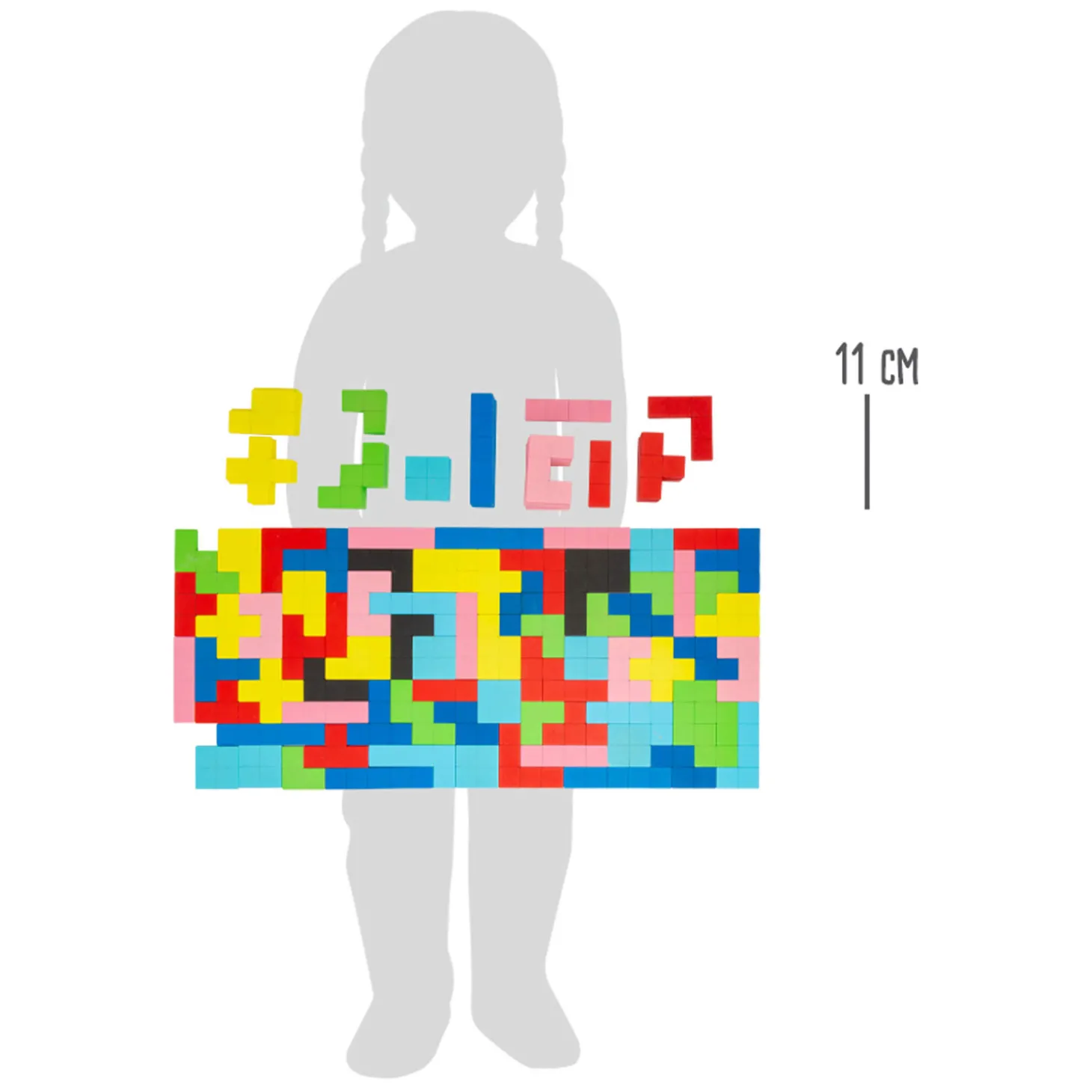 Small Foot - Houten Puzzel Geometrische Vormen