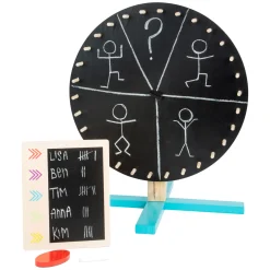 Small Foot - Houten Rad van Fortuin, 4dlg.