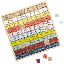 Small Foot - Houten Rekenbord Optellen Kleur, 100dlg.