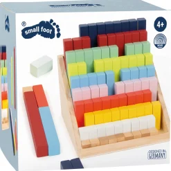 Small Foot  -  Houten Rekenblokken in Box, 100dlg.