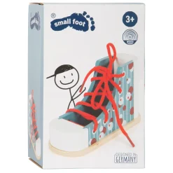Small Foot - Houten Rijgschoen met Veter