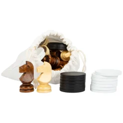 Small Foot - Houten Schaak en Damspel XL