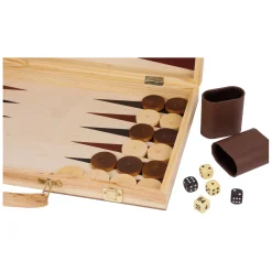 Small Foot - Houten Schaakspel en Backgammon