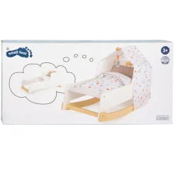 Small Foot - Houten Schommel Poppenbed Little Button