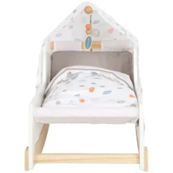 Small Foot - Houten Schommel Poppenbed Little Button