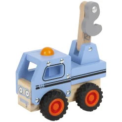 Small Foot - Houten Sleepwagen Blauw