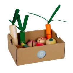 Small Foot - Houten Snij- en Groenten Speelset Fresh, 14dlg.