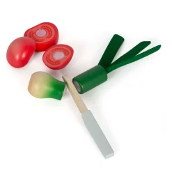 Small Foot - Houten Snij- en Groenten Speelset Fresh, 14dlg.