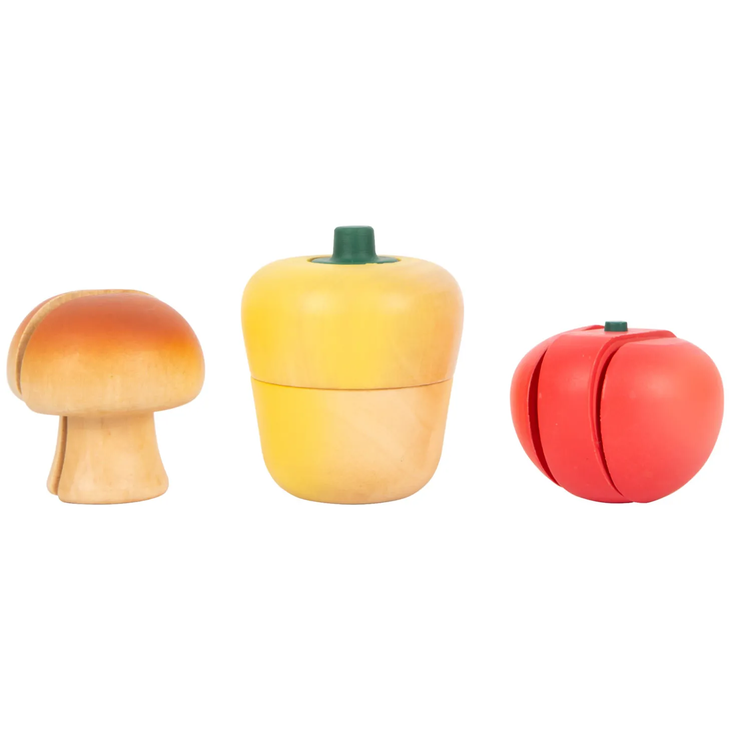 Small Foot - Houten Snij- en Speeleten Groenten Set, 13dlg.