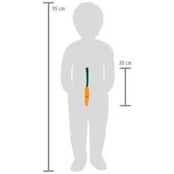 Small Foot - Houten Snij- en Speeleten Groenten Set, 13dlg.