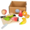 Small Foot - Houten Snij- en Speeleten Fruit Set, 13dlg.