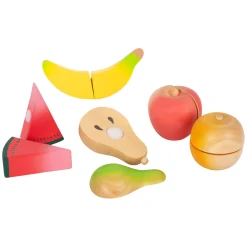 Small Foot - Houten Snij- en Speeleten Fruit Set, 13dlg.