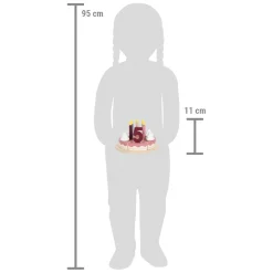 Small Foot - Houten Snijbare Verjaardagstaart, 18dlg.