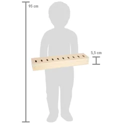 Small Foot - Houten Sorteerdoos Wereldverkenner