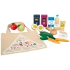 Small Foot - Houten Speeleten Vegetarisch Voedselset, 17dlg.