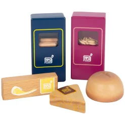 Small Foot - Houten Speeleten Vegetarisch Voedselset, 17dlg.