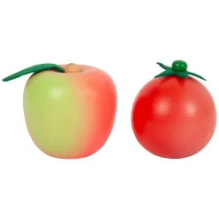Small Foot - Houten Speeleten Vegetarisch Voedselset, 17dlg.