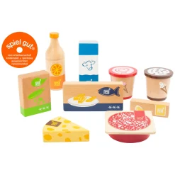 Small Foot - Houten Speeleten Koude en Bevroren Producten, 9dlg.