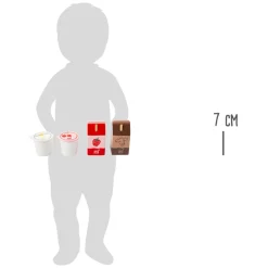 Small Foot - Houten Speeleten Zuivel, 4dlg.