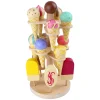 Small Foot - Houten Speeleten Ijsjes op Beweegbare Ijsstandaard, 16dlg.