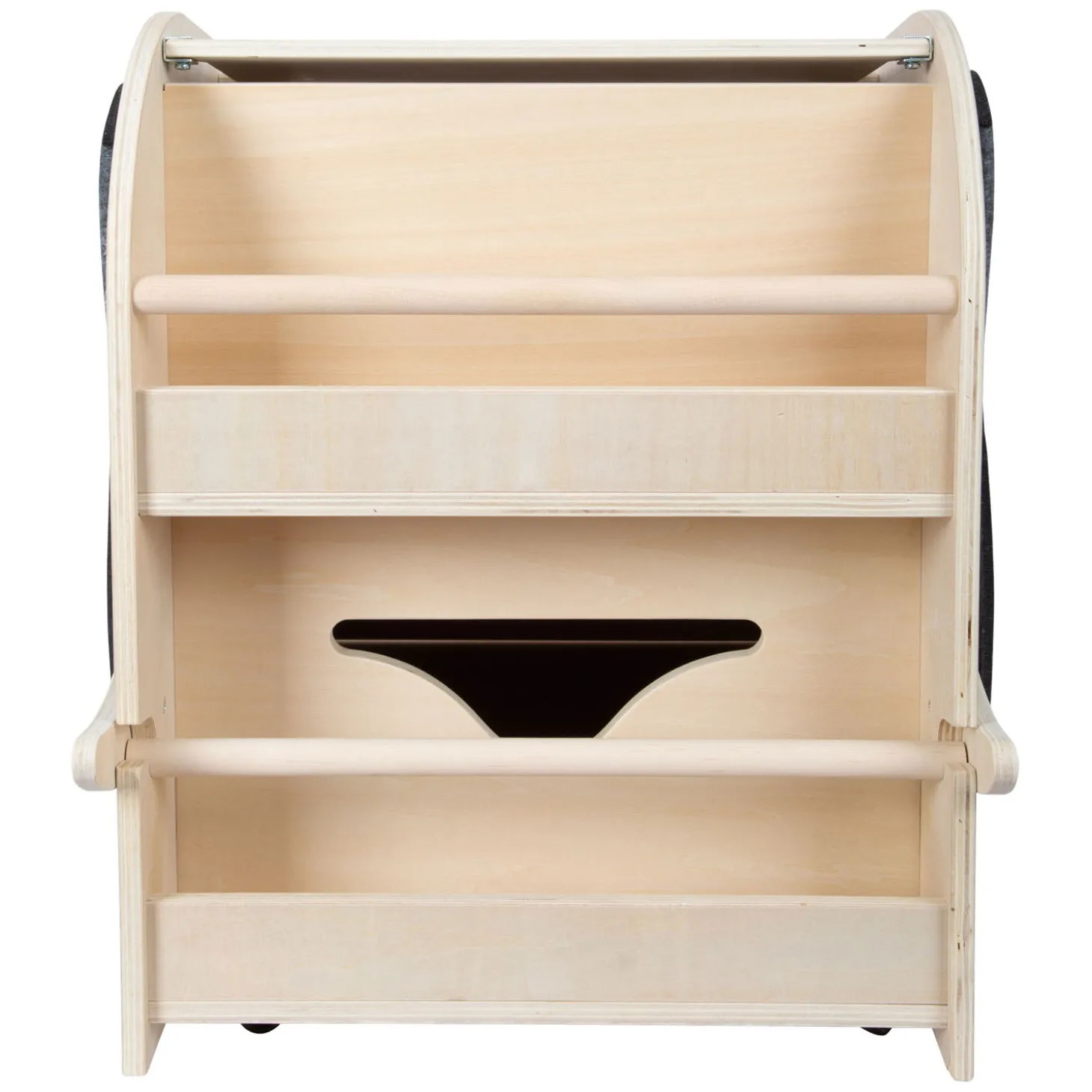 Small Foot - Houten Speelgoedbox Olifant op Wielen met Zitplek