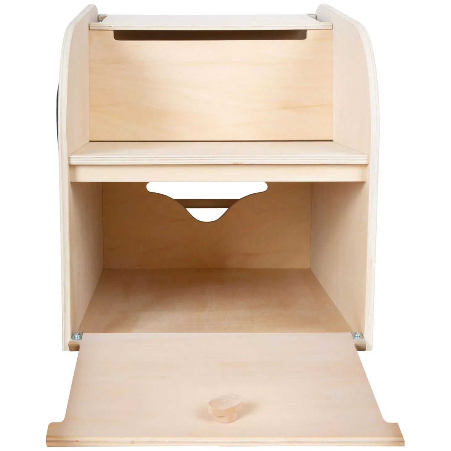 Small Foot - Houten Speelgoedbox Olifant op Wielen met Zitplek