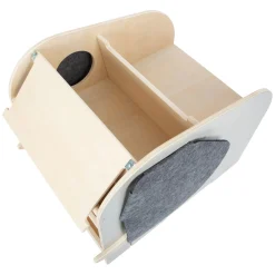 Small Foot - Houten Speelgoedbox Olifant op Wielen met Zitplek