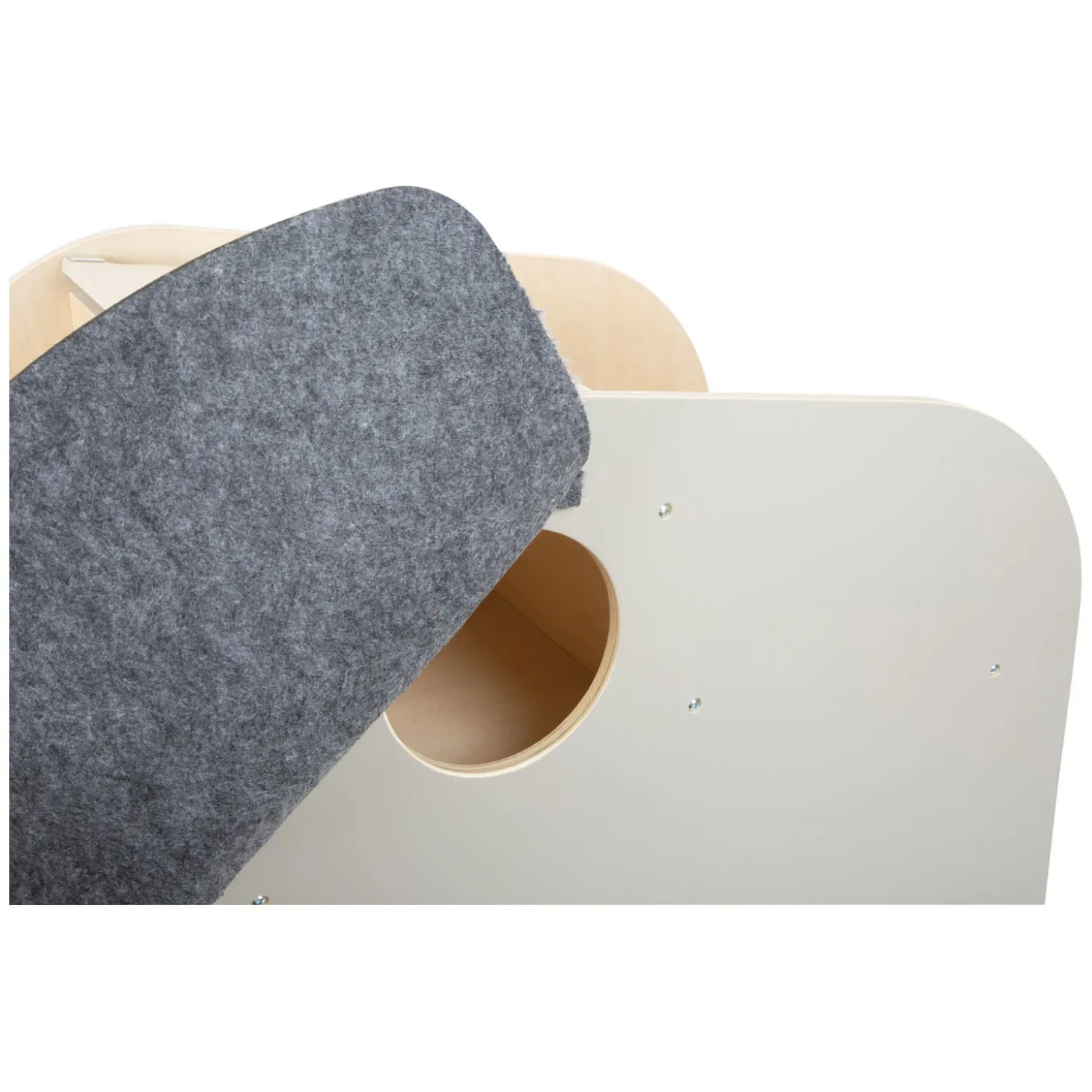 Small Foot - Houten Speelgoedbox Olifant op Wielen met Zitplek