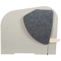 Small Foot - Houten Speelgoedbox Olifant op Wielen met Zitplek