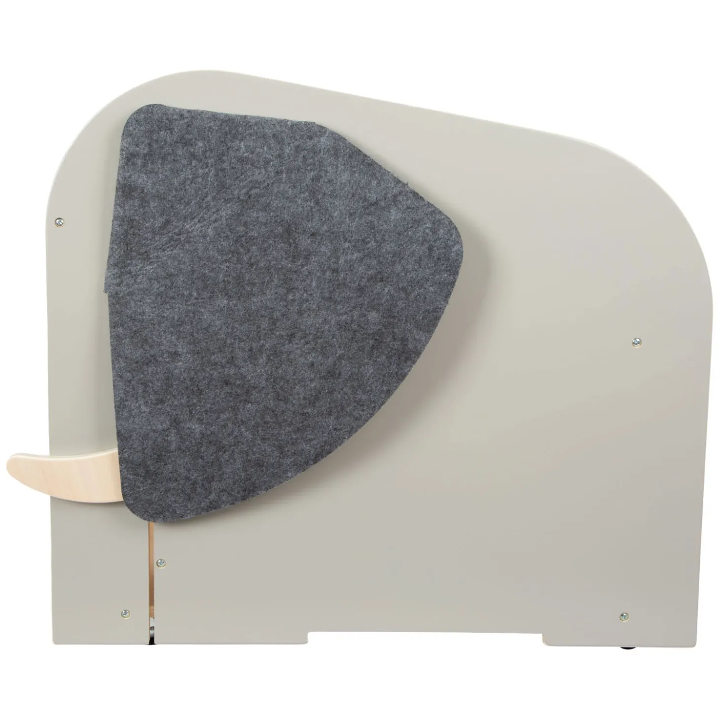 Small Foot - Houten Speelgoedbox Olifant op Wielen met Zitplek