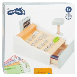 Small Foot - Houten Speelgoedkassa met Accessoires, 15dlg.