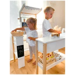 Small Foot - Houten Speelkeuken met Wasmachine, 12dlg.