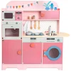 Small Foot - Houten Speelkeuken Gourmet Roze, 12dlg.