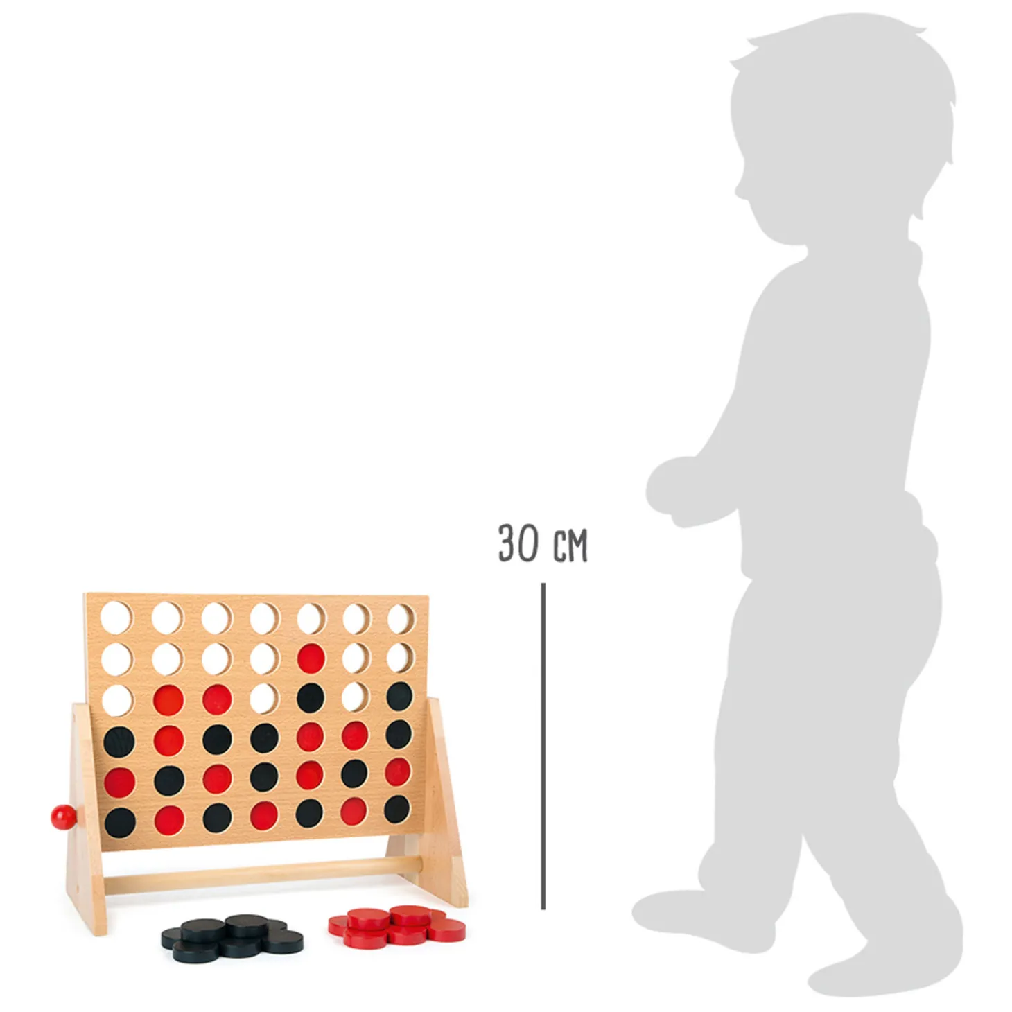 Small Foot - Houten Spel 4 in a Row