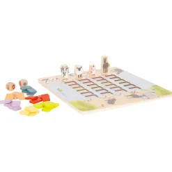 Small Foot  -  Houten Spel Brug Oversteken Dieren