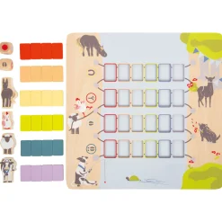 Small Foot  -  Houten Spel Brug Oversteken Dieren