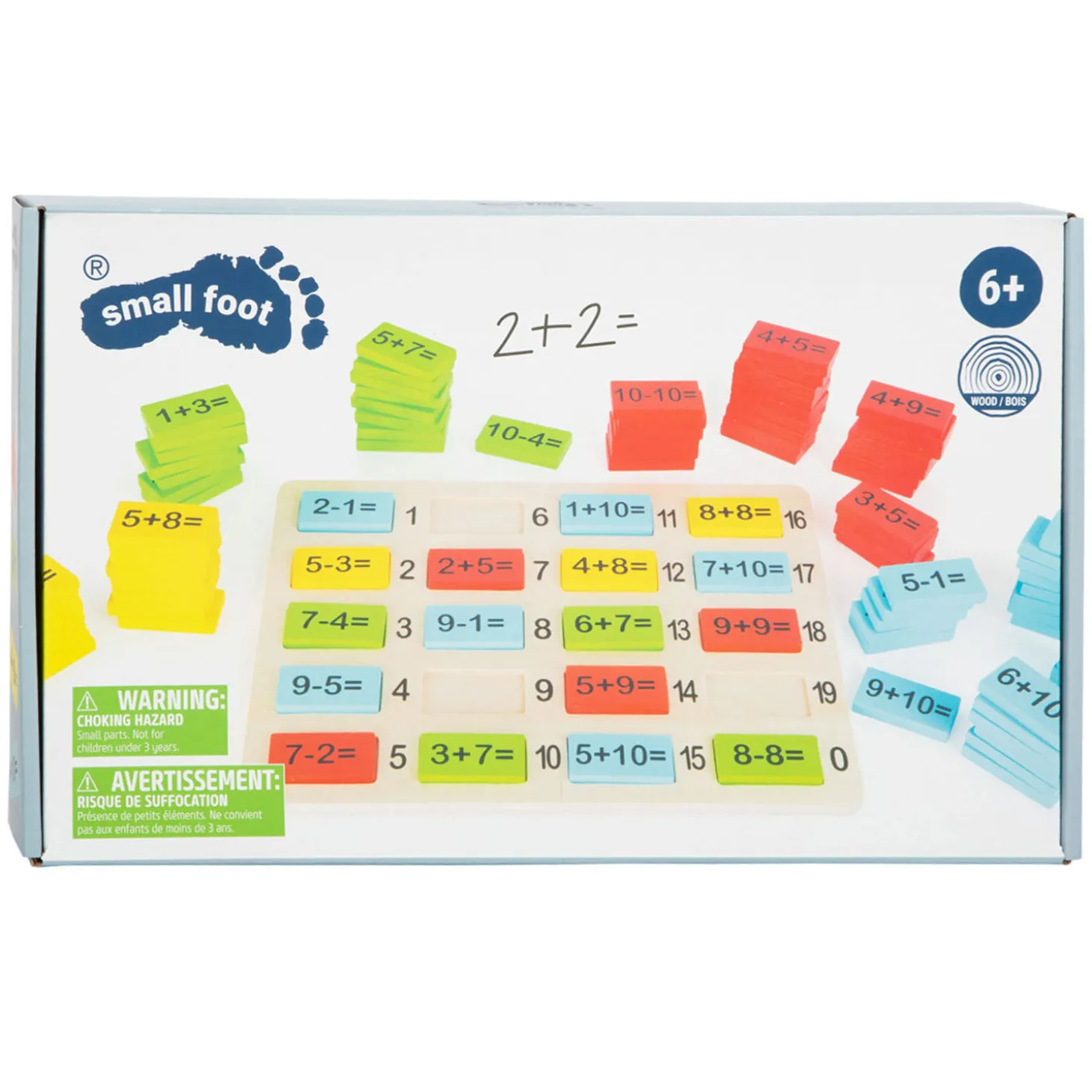 Small Foot - Houten Spel Rekensommen Maken