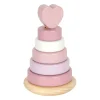 Small Foot - Houten Stapeltoren Roze - 7dlg.