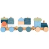 Small Foot - Houten Stapelblokkentrein Arctic, 16dlg.