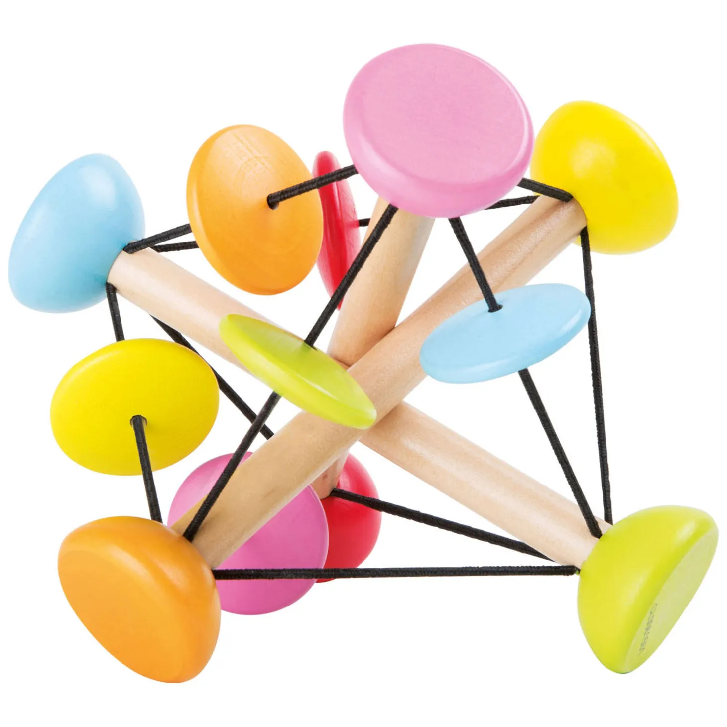 Small Foot - Houten Staven met Elastiek Motoriek